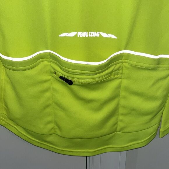 New Pearl Izumi Select High Visibility Bike Cycling LS Thermal Jersey L Racing - Picture 6 of 7